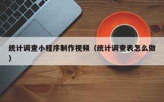 黑龙江统计调查小程序制作视频（统计调查表怎么做）