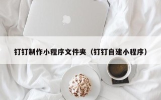 黑龙江钉钉制作小程序文件夹（钉钉自建小程序）