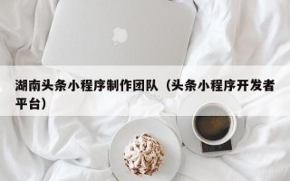 黑龙江湖南头条小程序制作团队（头条小程序开发者平台）